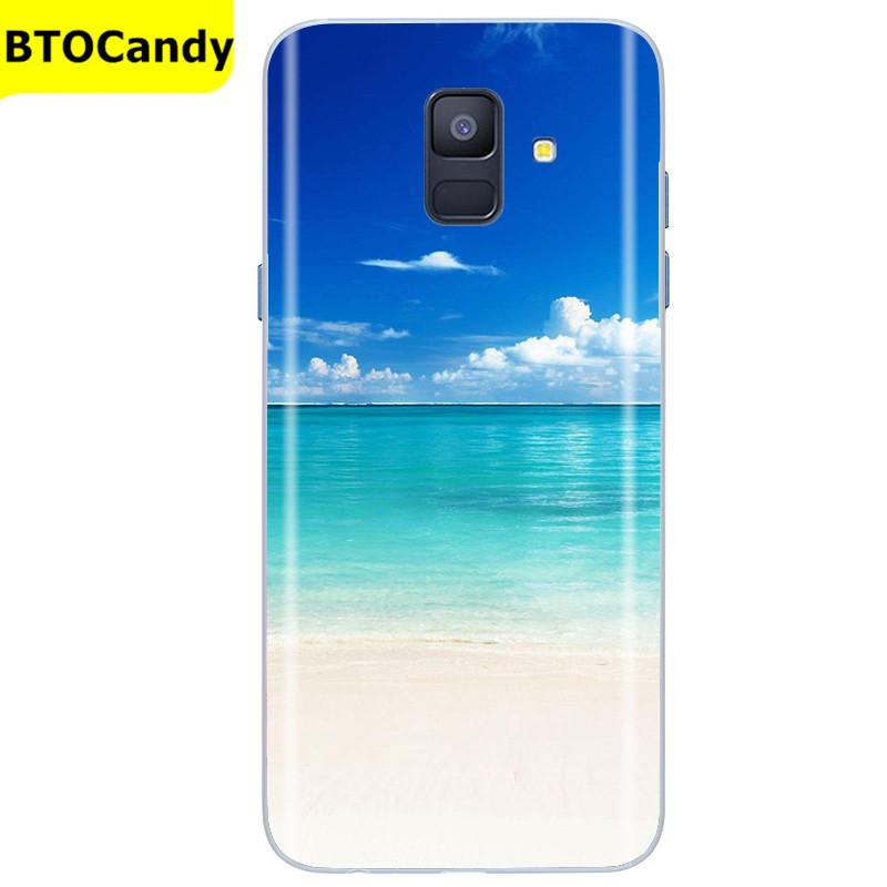 For Samsung Galaxy A6 2018 Silicone Case SIM SM A600 A600F Phone Case For Samsung A6 plus 2018 A605 A605F A6+ A 6 Tpu Case Coque
