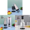 Modern Stainless Steel Garlic Crusher With Multifunction Features For Home Chefs And Gifts