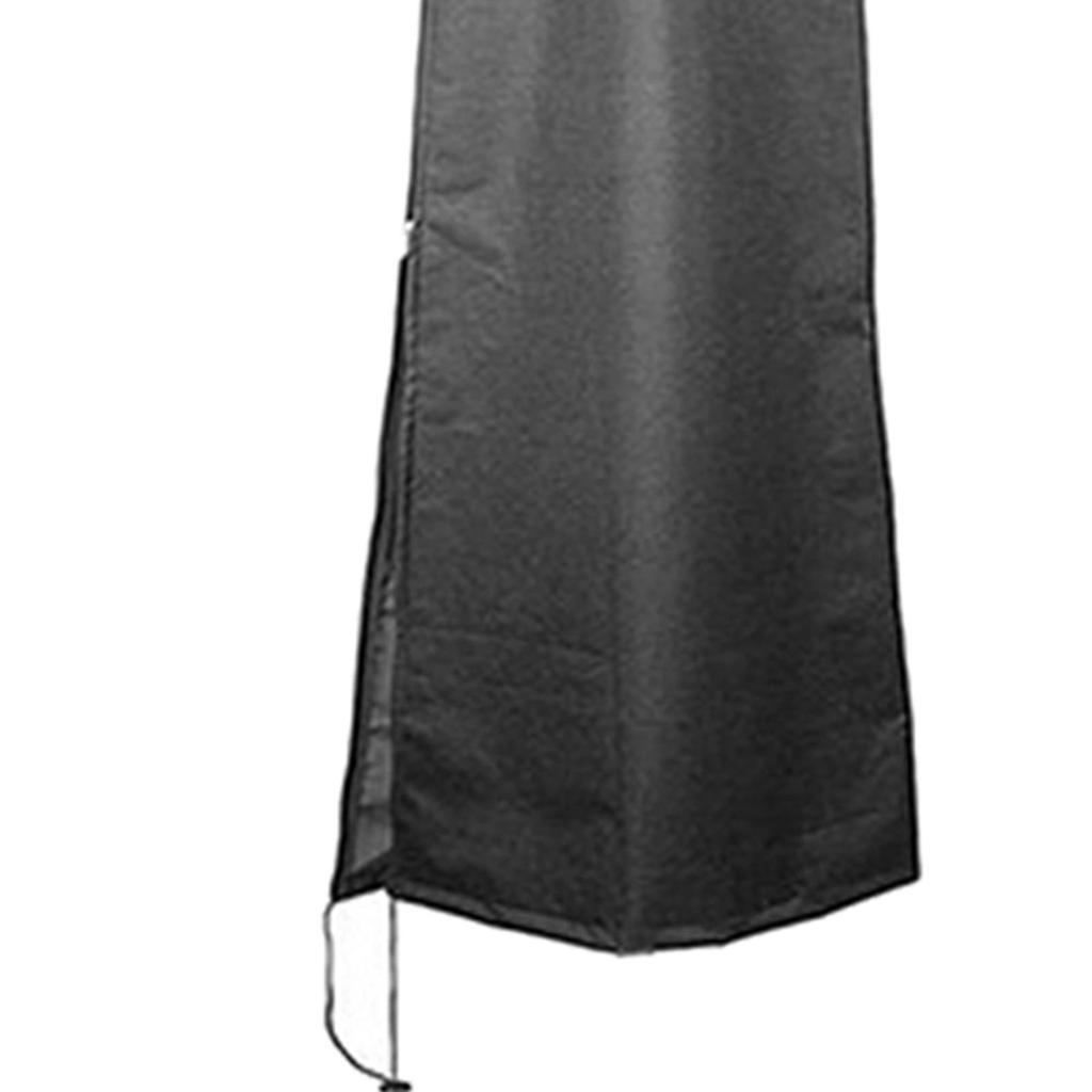 Terrasse Outdoor Sonnenschirmhülle mit Reißverschluss Offset Sonnenschirmhülle Regen Wind Staub