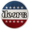 The Doors Logo Woven Stars & Stripes Iron On Patch