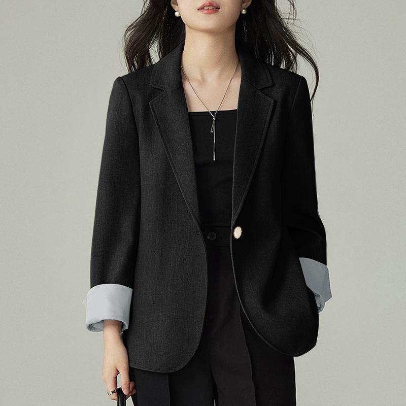 ZANZEA Womens Casual Notched Lapel Loose Long Sleeve Cardigan Thin Outwear