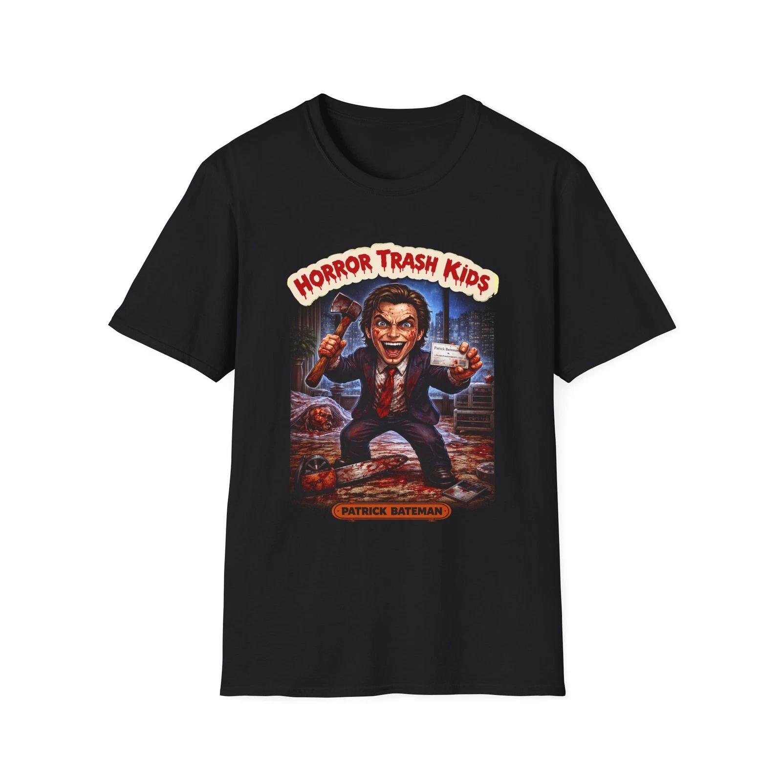 Horror Trash Kids American Psycho shirt | Retro Slasher Movie Tee XXXXL