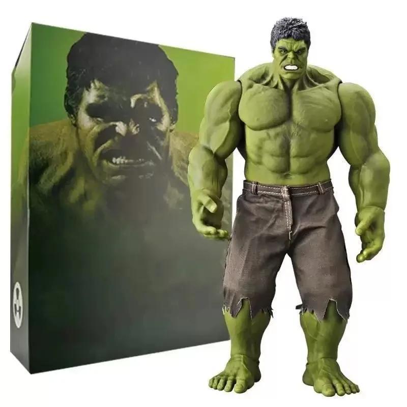 Marvel Avengers: Invincible Hulk Hulk -40cm articulated movable model figurine wholesale 40cm зелёный