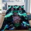 Hot One Piece Duvet Cover Pillowcase Bedding Set Anime for Adult Boy Girl Bedroom Decoration Single Double Large Size Bedding