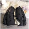 Warm Fleece Winter Lined Puffer Jackets Men Thick Parkas Casual Man Padded Down Outwear Zipper Long Sleeve Outdoor Couple Coat