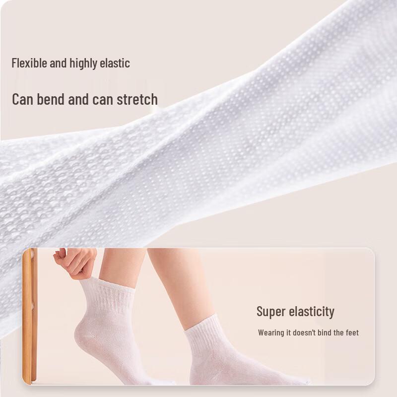 You Shiguang Men's Disposable Outdoor Cotton Socks