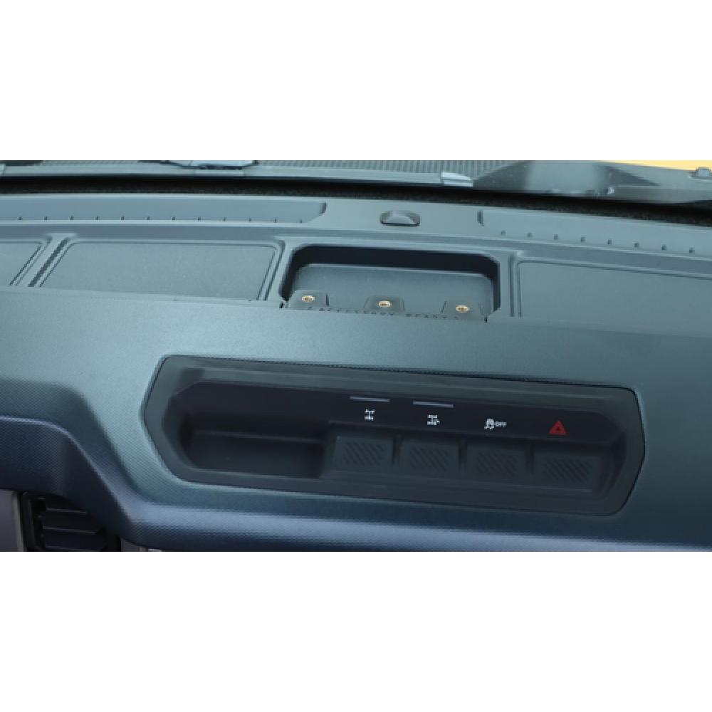 Black Center Console Expansion Rack Stroage Box For Bronco + Accessories