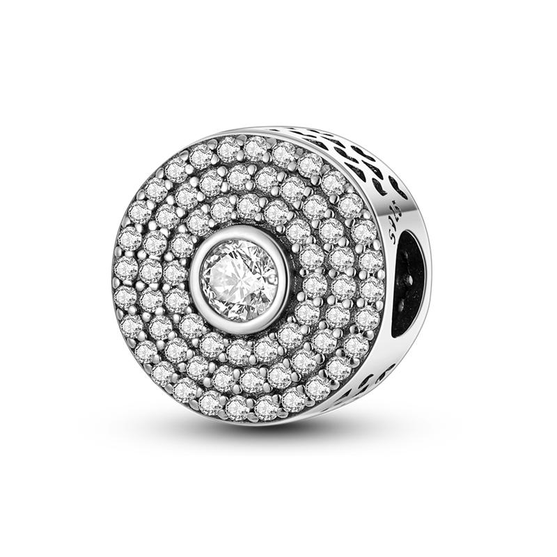 Mărgele Charm Pandantiv Noi din Argint Sterling 925 Linii Geometrice Se Potrivesc Brățării Originale DIY Pentru Confecționare Colier cu Pandantiv Femei