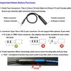 1/4 to 3.5mm Headphone Cable Adapter,TRS 6.35mm Female to 3.5mm Male 1/8 to 1/4 Stereo Audio Adapter,for Headphone, Amplifiers, Guitar, Amp etc.