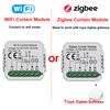 Módulo interruptor de cortina inteligente Tuya WiFi Zigbee, aplicación Smart Life para persianas enrollables, motor eléctrico, compatible con Alexa y Google Home.