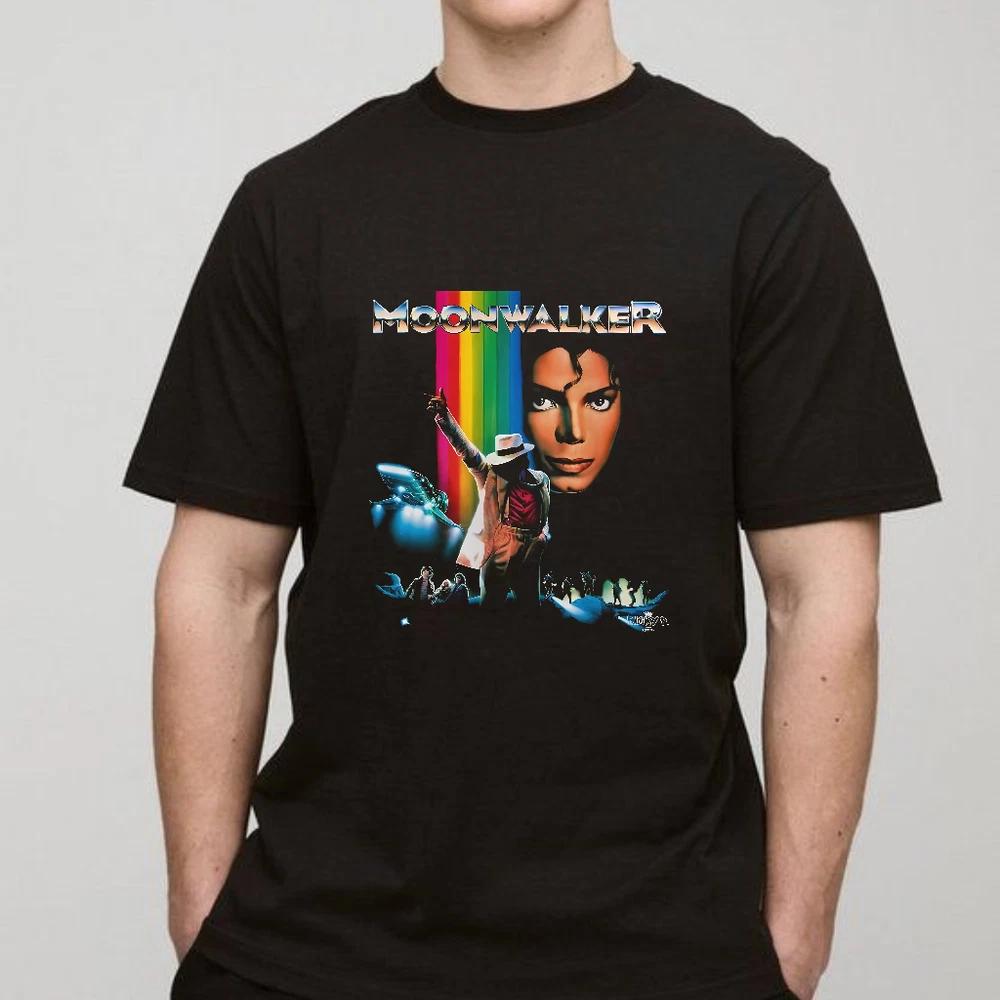 Sale Michael Jackson Moonwalker Movie T Shirt Unisex Heavy Cotton Tee S