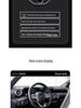 Universal Non-Slip Carbon Fiber Steering Wheel Cover - All-Season, Dirt-Resistant, Water Transfer Pattern.
