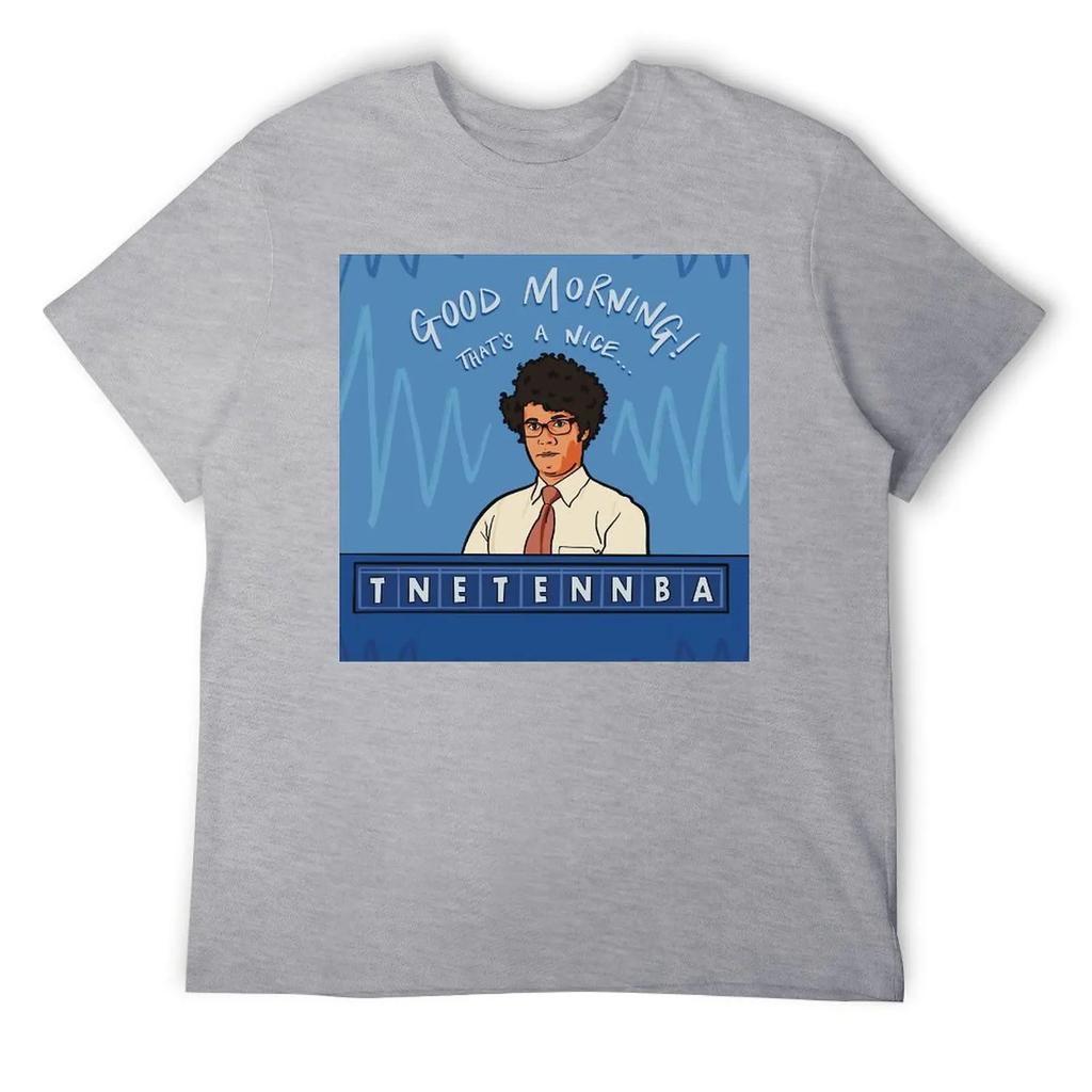 To je pěkné Tnetennba The IT Crowd tričko s kulatým výstřihem Move Top Tee Klasické Novinka Fitness USA Velikost