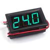 AC 70-500V 0.56" LED Digital Voltmeter Voltage Meter Volt Instrument Tool 2 Wires Red Green Blue Display 110V 220V DIY 0.56 Inch
