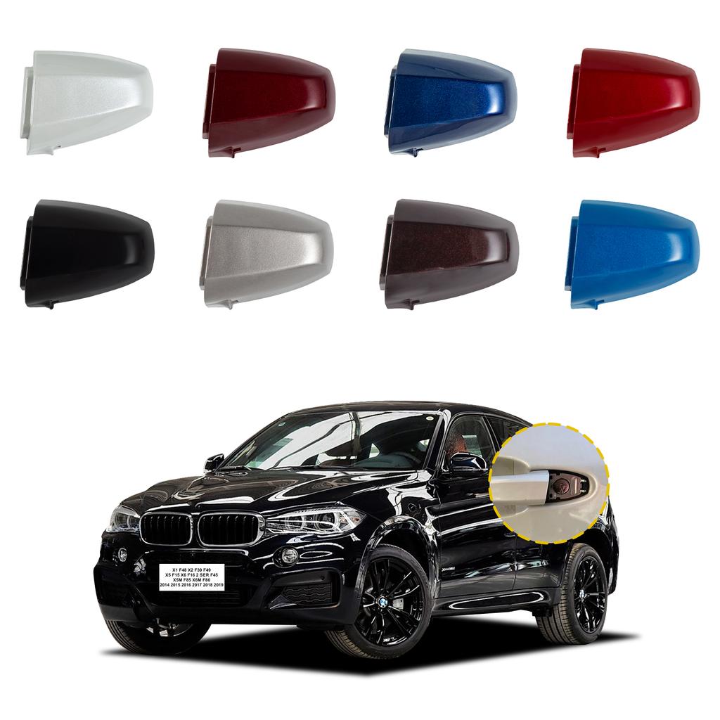 Türgriff-Abdeckkappe Kompatibel mit BMW X1 F48 X2 F39 X5 F15 X6 F16 2014-2019 51217396541 51217396544 Türgriff-Schlüsselabdeckung