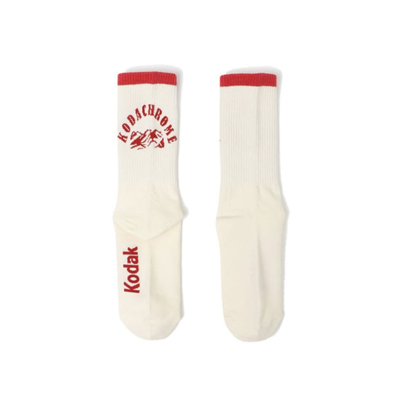 KODAK Apparel Kodak Warding Crew Socks RED