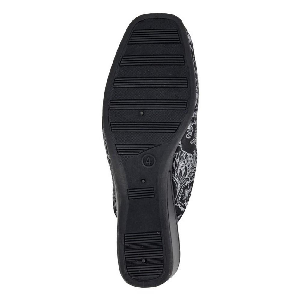 Sleepers Womens/Ladies Priya Brocade Mule Slippers
