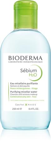 

Мицеллярная вода Bioderma Sébium H2O для жирной и комбинированной кожи. TU прозрачный