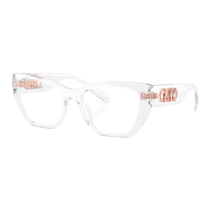 MICHAEL KORS M Letter Logo Injection Cat Eye Optical Glasses Women s Transparent Color Transparent color 52