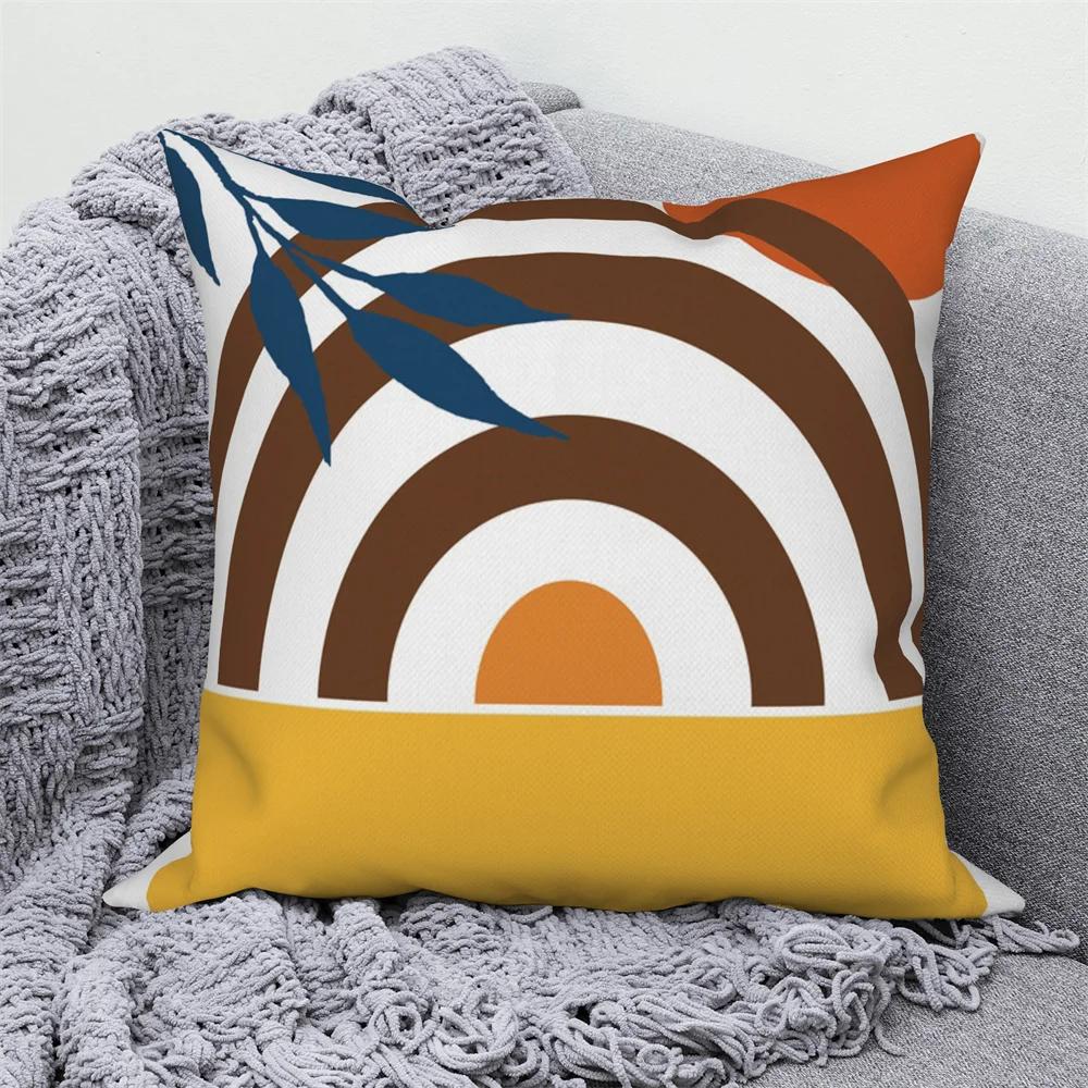 Geometric Pattern Throw Pillow Cover Home Decor Sofa Decorative   Nordic Abstract Art Cushion