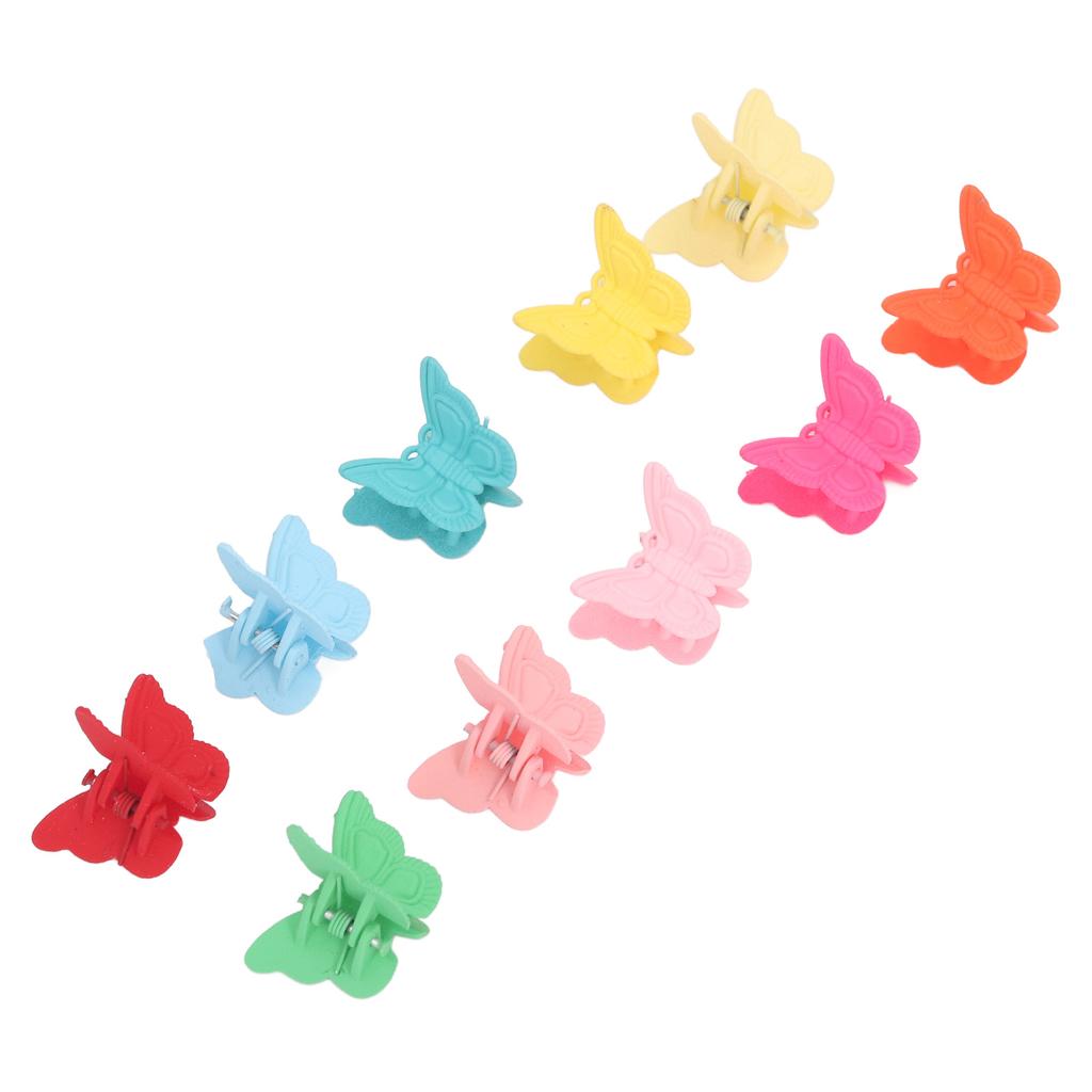 100pcs Mini Butterfly Hair Clips for Toddler Girls Colorful Hair Accessories Cute Butterfly Hair Clips