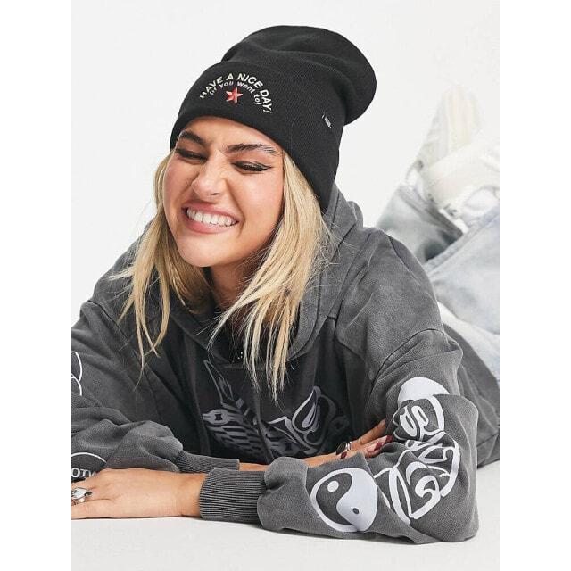 

Черная шапка-бини Vans Breakin Out