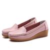 Women Shoes Soft Leather Shoes with Heels Loafers Black Flat Shoes Women's Moccasins Casual Flats Female Footwear