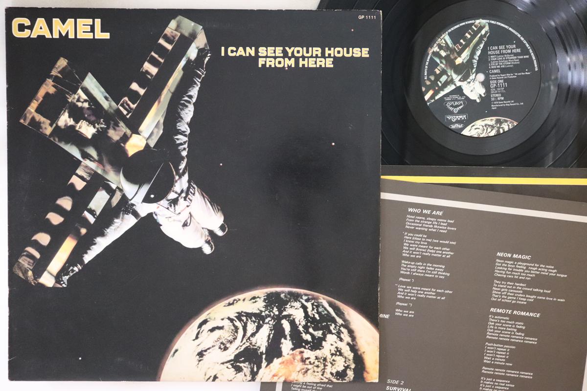

LP Пластинка CAMEL - Я вижу твой дом отсюда GP1111 ЛОНДОН 1979 Япония Рок