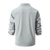 Autunno Inverno Camicie Casual da Uomo in Cotone Elasticizzato Lavato Moda Business Tinta Unita Camicia a Maniche Lunghe Uomo