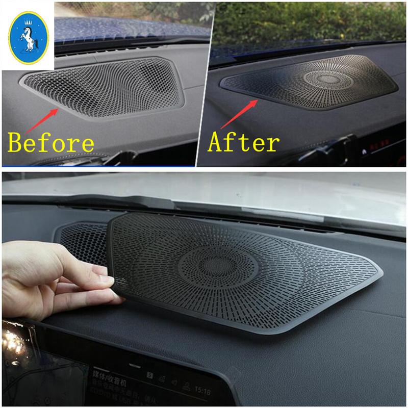 For BMW 3 Series G20  - 2024 Auto Central Stereo Speaker Audio Sound Loudspeaker Decor Panel Interior Accessories Cover Trim