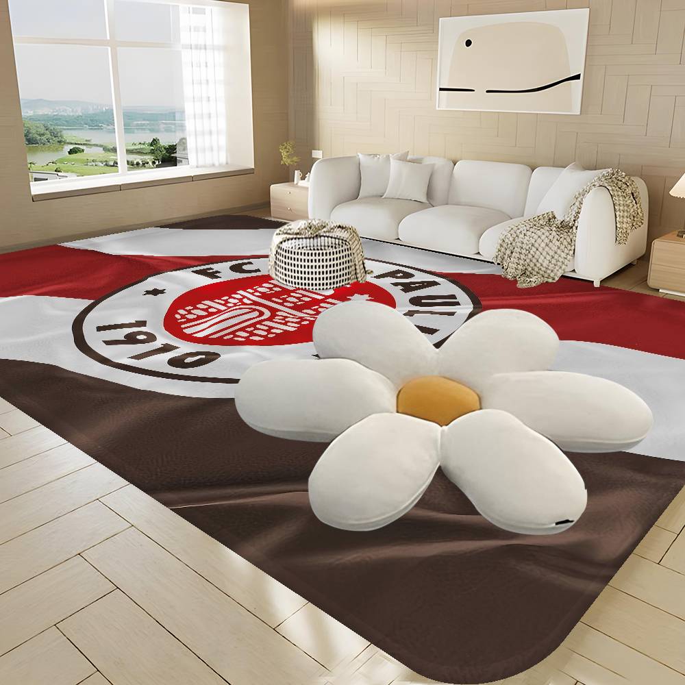 F-FC S-St. P-Pauli Bathroom Mat Anti-slip Absorb Water Long Strip Cushion Bedroon Mat Hotel Decor Mat