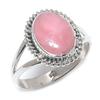 Natural Rhodochrosite Gemstone Handmade 925 Solid Silver Jewelry Ring S.9 D1h73