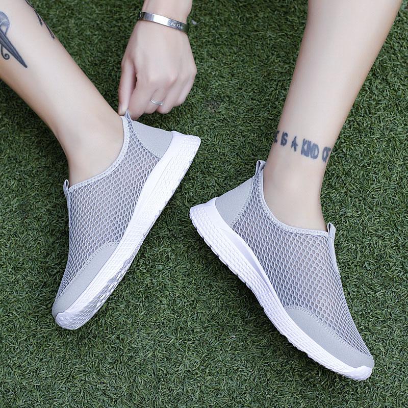 Male Sneakers Couple Lightweight Women Mesh Breathable Casual Sneakers Outdoor Sports Unisex 2024 Plus Size Fashion Running Shoe
