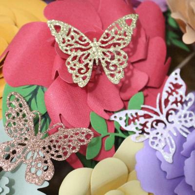 1 Adet Kelebek Metal Kesme Kalıpları DIY Scrapbooking Dekor İçin Güzel Kabartma Damgaları