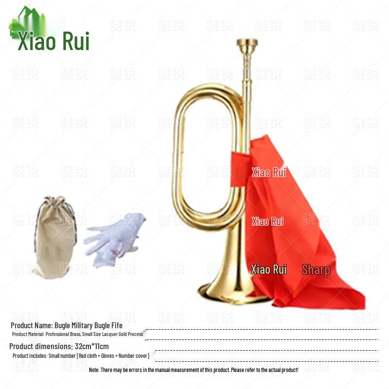 Brass Military Bugle