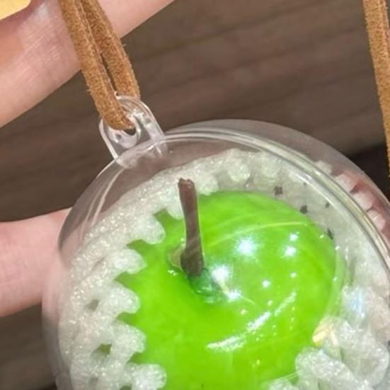 Portachiavi Ciondolo a Forma di Frutta Borsa Ciondolo Frutta Simboleggiante Fascino Portachiavi Simulazione Sicurezza Decorazione Auto