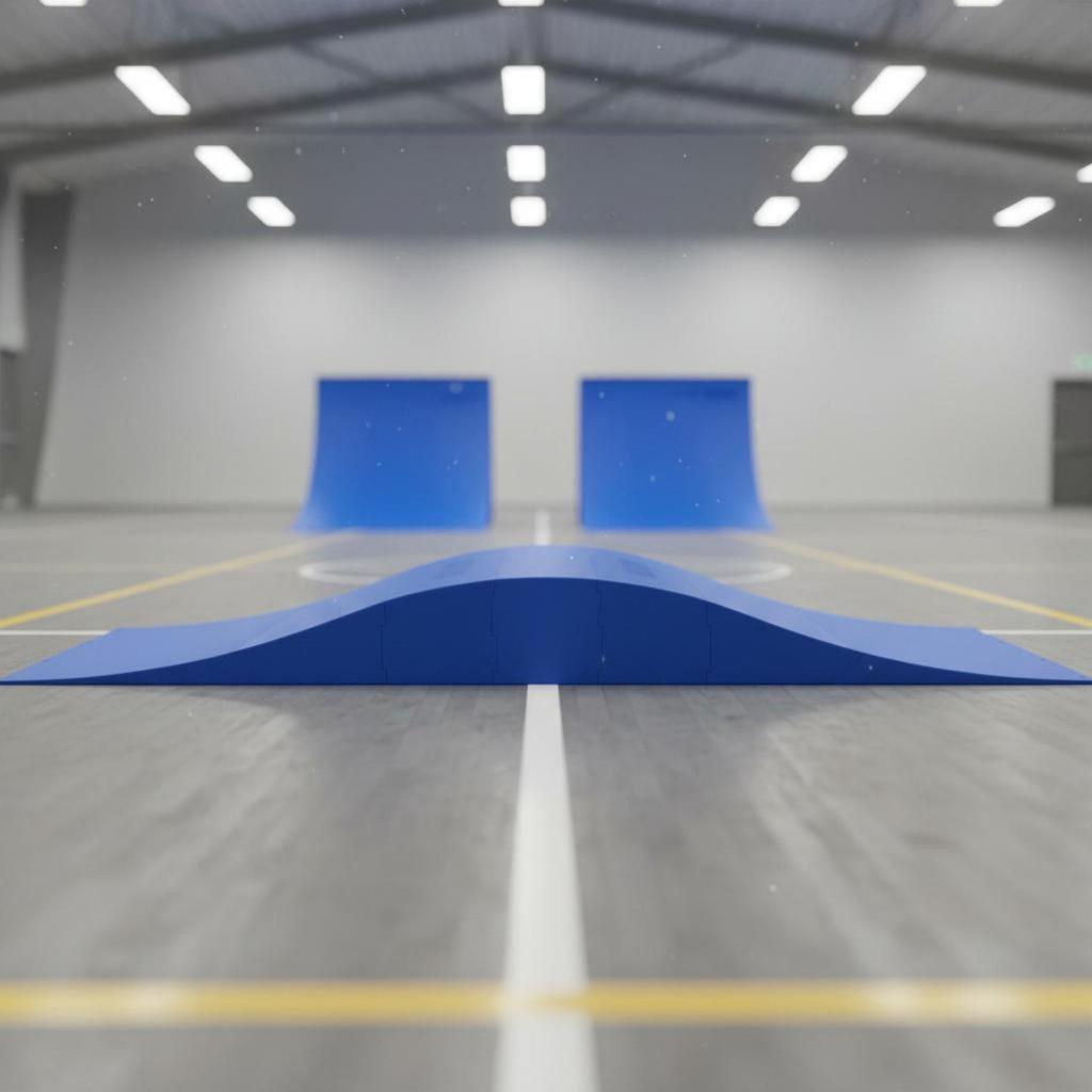 Sectional Ramp Set Easy to Assemble Sports Gear Even Gradual Changes