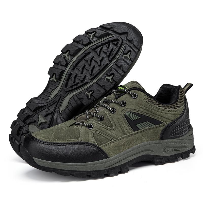 

Противоскользящие Износостойкие Походные Ботинки для Пар на Все Сезоны Универсальные и Легкие Мужские Ботинки для Походов 45 армия зеленый