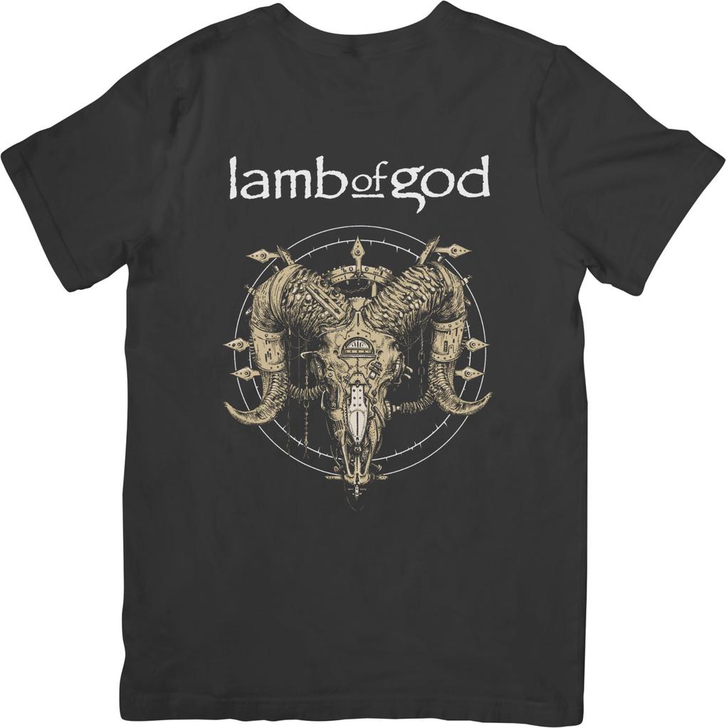 Lamb of God Music Unisex Fit for Men & Women Quality Cotton T-Shirt Black