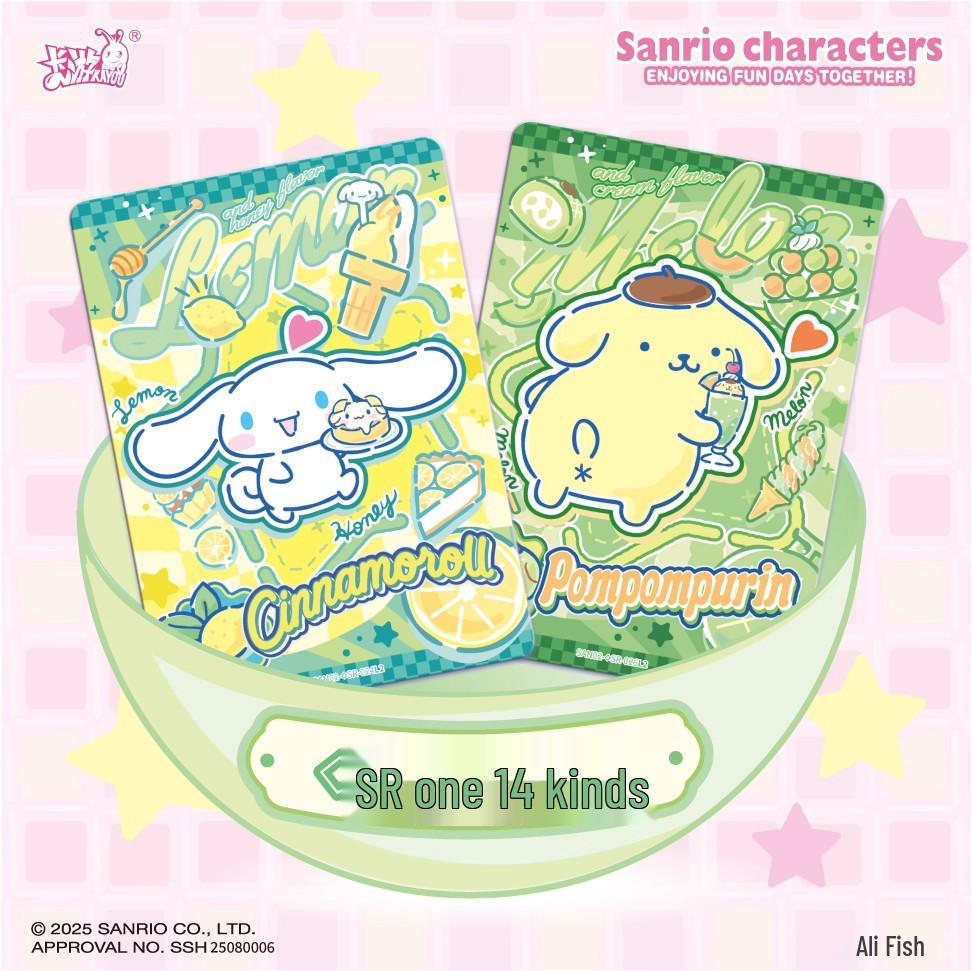 Kayou Sanrio Moe Dream Serie 2 Sammelkarten Blind Box Set - Mädchen Kollektion