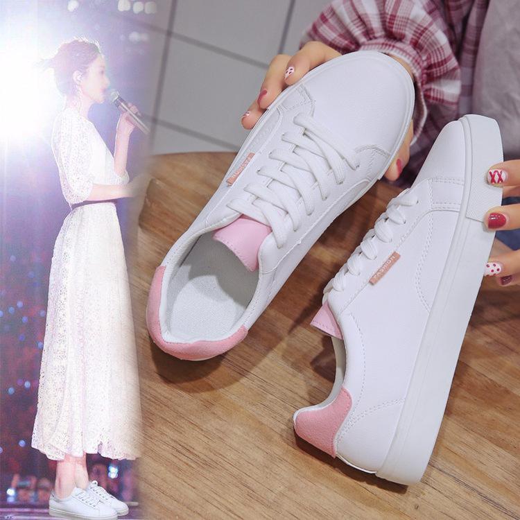 Little White Shoes Women's 2025 Spring and Summer New Versatile Running Sports Shoes Niche Original Design Sense Lightweight Casual Board Shoes