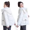 2025 Fall/Winter New Down Cotton Jacket Korean Loose Thickened Hooded Bread Jacket Versatile Jacket Women