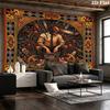 Chainsaw Man Wall Tapestry Aesthetic Wall Hanging Printed Fabric Blanket Decorative Tapestries For Bedroom Living Room Home Decor