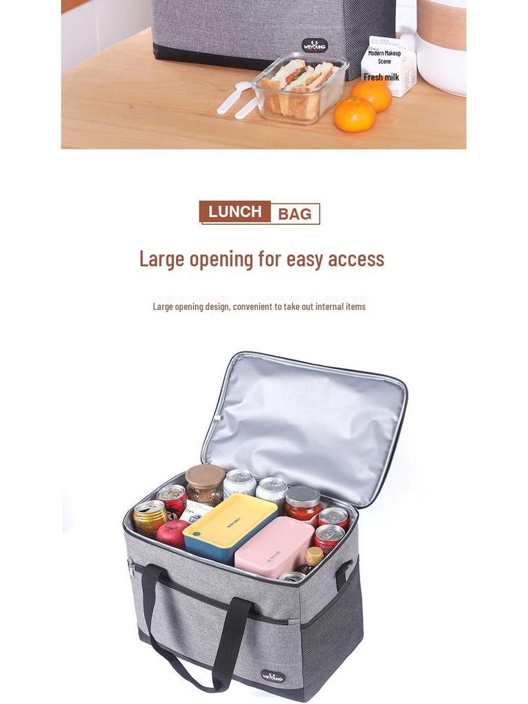 Large Capacity 27L Leakproof Insulated Picnic Crossbody Bag