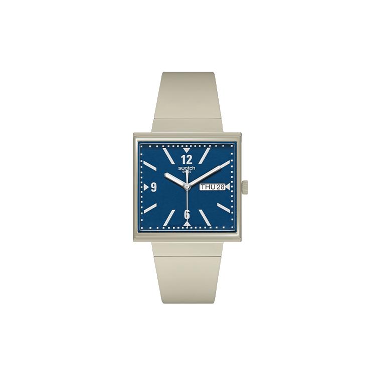 SWATCH Unisex Blue Watch SO34T700 SO34T700 Ecru