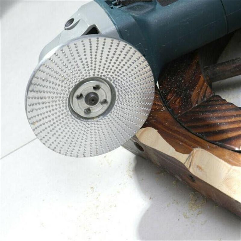 Woodworking Wood Angle Grinding Wheel Tungsten Carbide Coating Bore Shaping Wood Grinding Wheel Angle Grinder Disc