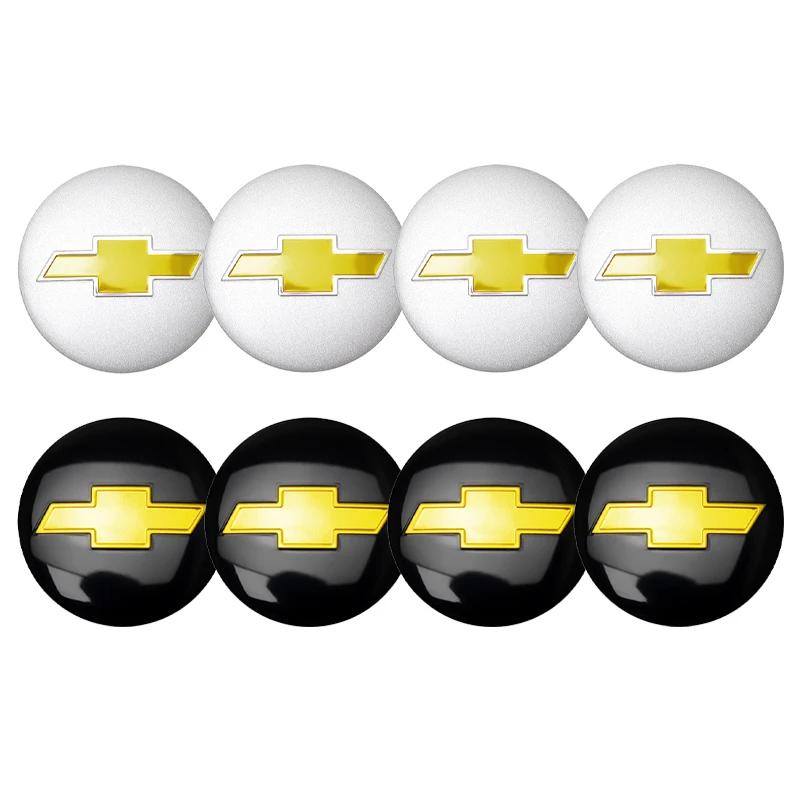 60MM/65mm Car Wheel Rims Center HubCaps Decal Sticker for Chevrolet Aveo Cruze Malibu Captiva Optra Trax Sail Silverado Lacetti