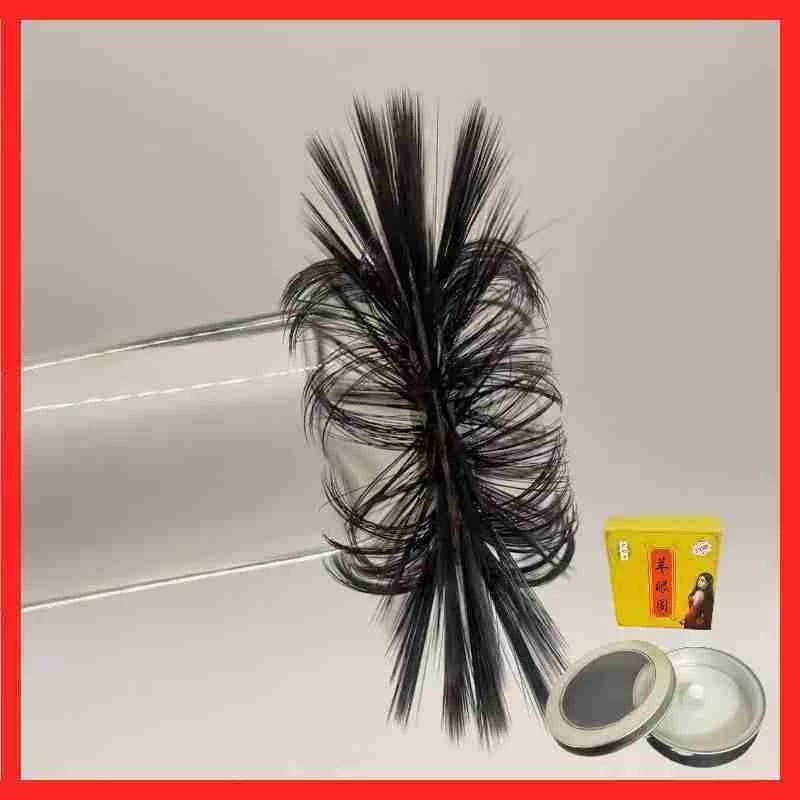 Wool Horse Rings for Men, How To Use Horse Tail Rings, Sheep Eye Artificial Sea Dog Rings, Eye-Catching Rings, Sheep Eye Rings, Silicone Rings