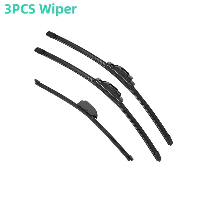 Двойные резиновые автомобильные дворники для KIA Niro 2016- Щетки стеклоочистителя Резиновые автомобильные аксессуары 2016 2017 2018 3PCS