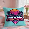 MMiami Vice Movie Cool Cushion Cover Square Short Plush Pillow Case Living Room Sofa Home Decor Funda X